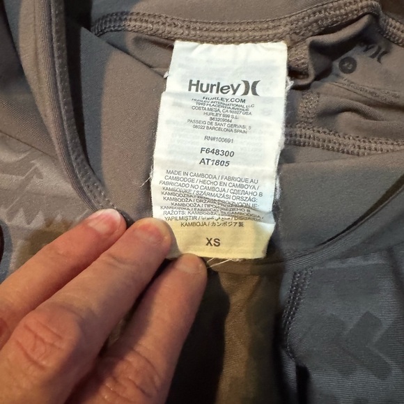 Hurley taupe leggings, XS - Picture 7 of 7